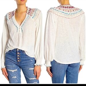 FREE PEOPLE Siesta Fiesta Top Size XS